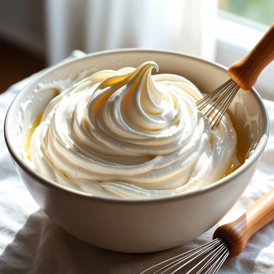 whipping cream for fluffy mousse