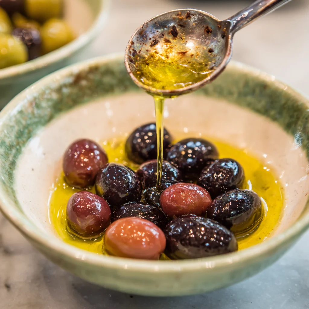 Cream Cheese Olive Spread Recipe – Creamy, Savory, and Effortlessly Addictive 3 Finely chop the green olive