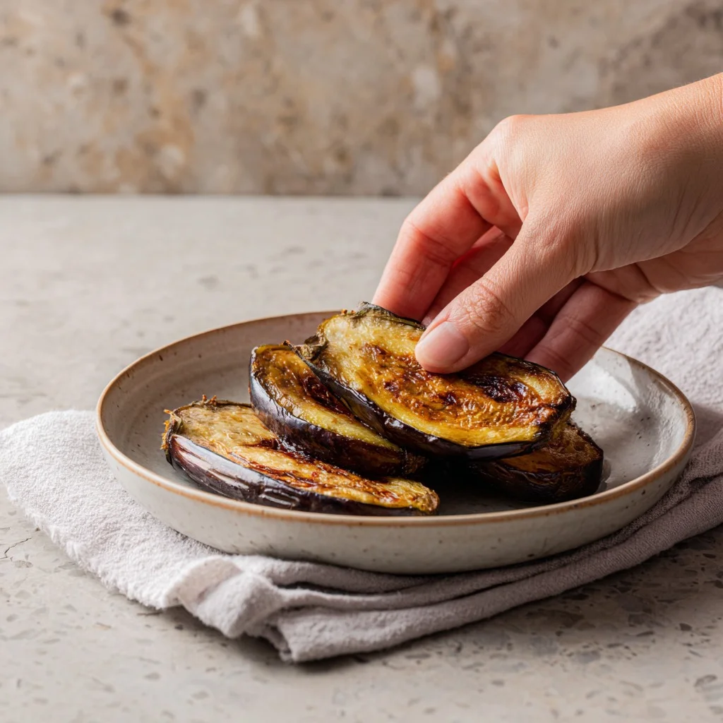 Crispy Baked Eggplant – Golden, Crunchy, and Surprisingly Comforting 6 Crispy Baked Eggplant final serving