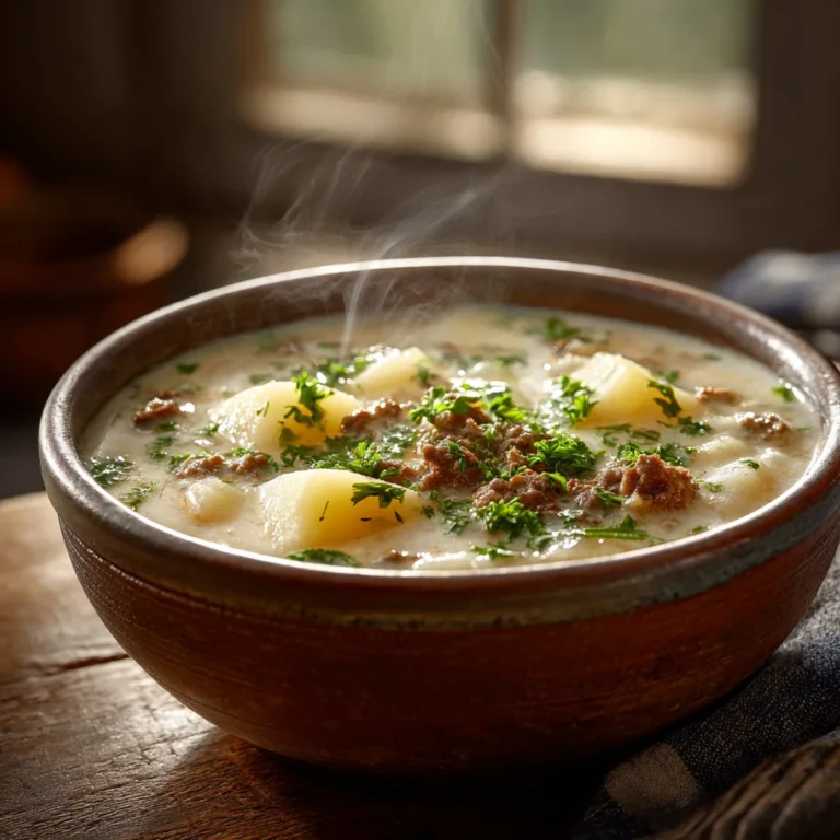 Crockpot Creamy Potato 6 Crockpot Creamy Potato & Hamburger Soup