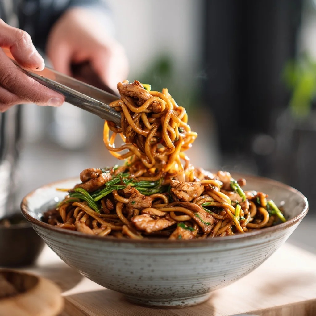 Delicious Chicken Lo Mein 2