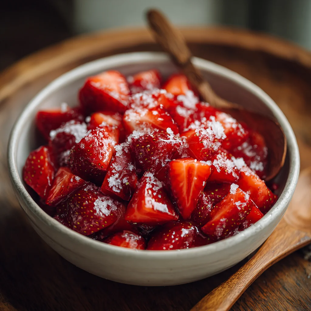 layer of strawberry filling evenly