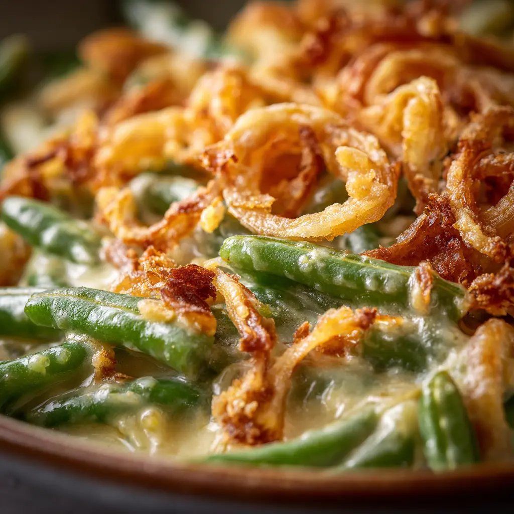 Green Bean Casserole with Cheese