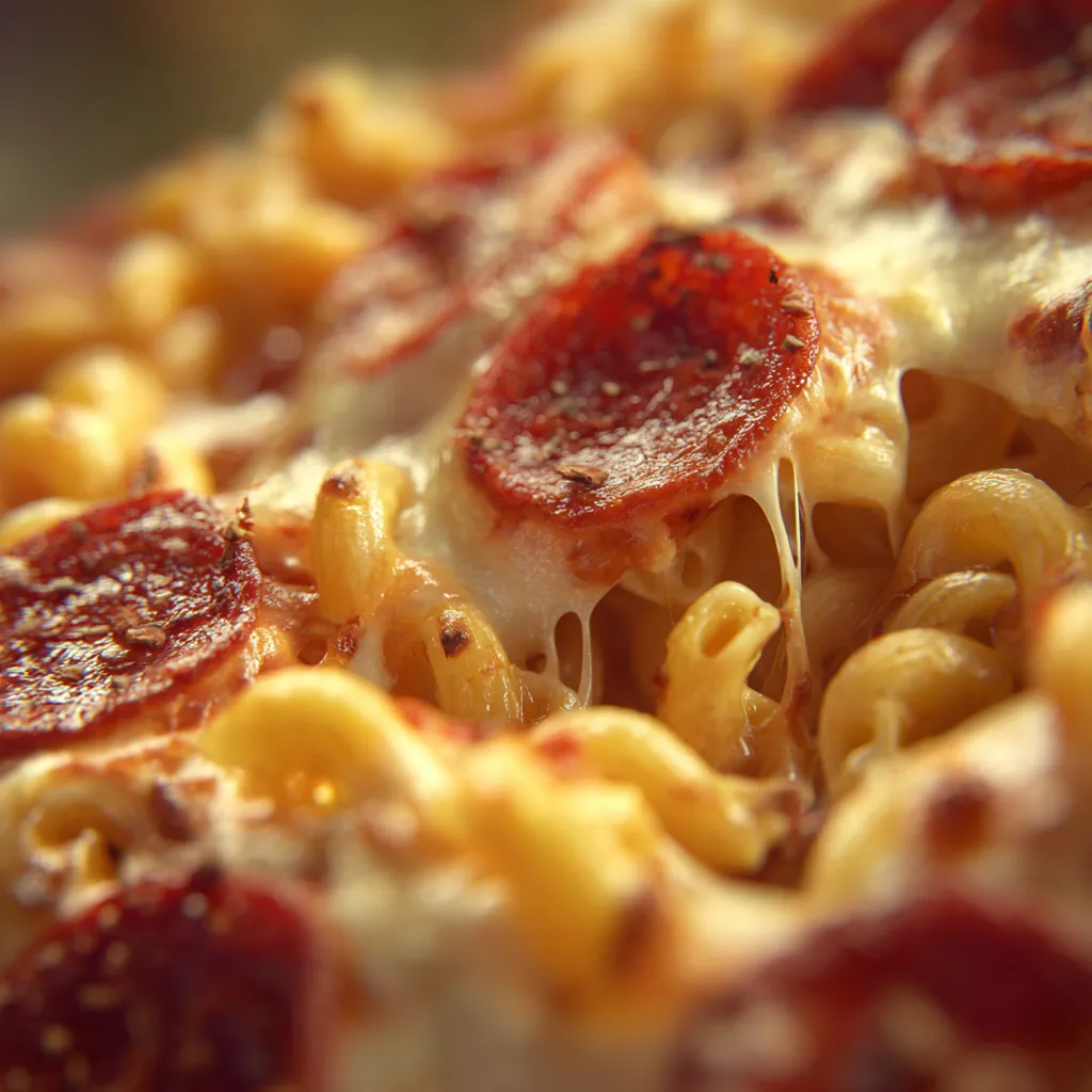 close image of pasta