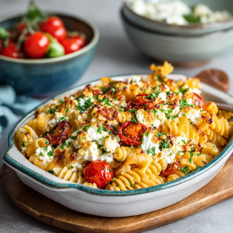 Feta Pasta Bake Recipes – Creamy, Comforting, and Always a Crowd-Pleaser 10 Feta Pasta Bake Recipes
