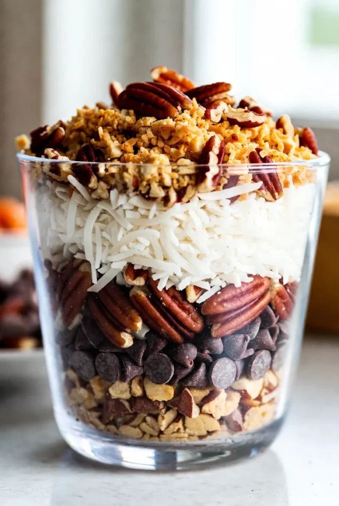 ingredients used in German Chocolate Pie