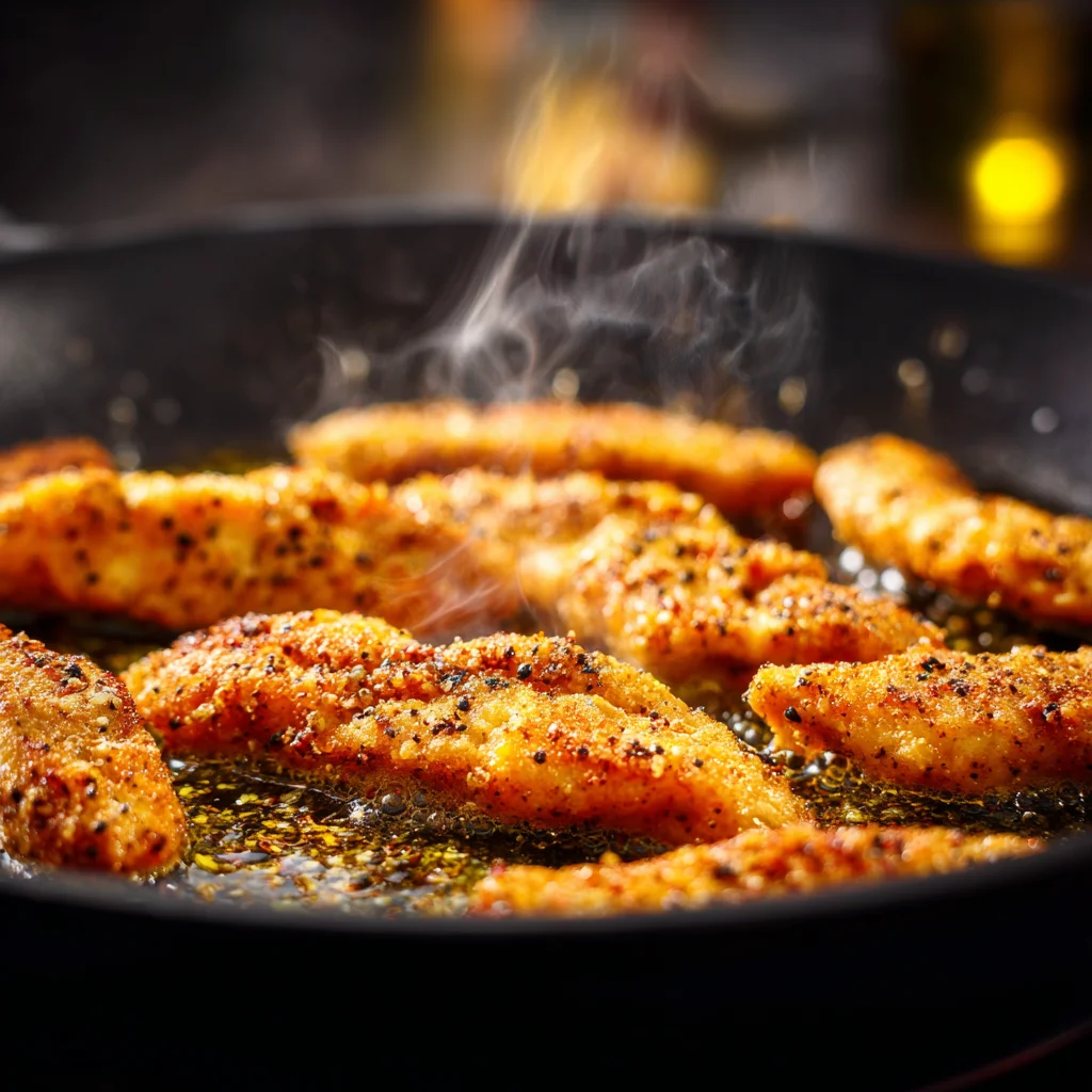 cook chickes for recipe Honey Pepper Chicken Pasta