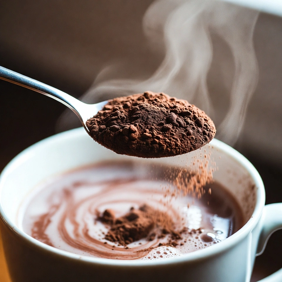 mixing Hot Cocoa Mix