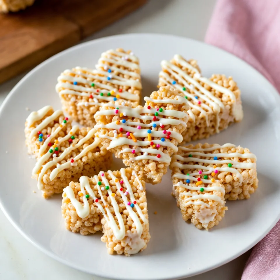 Irresistible Rice Krispie Valentine's Treats in 20 Minutes 5 rice krispie valentines treats heart shapes