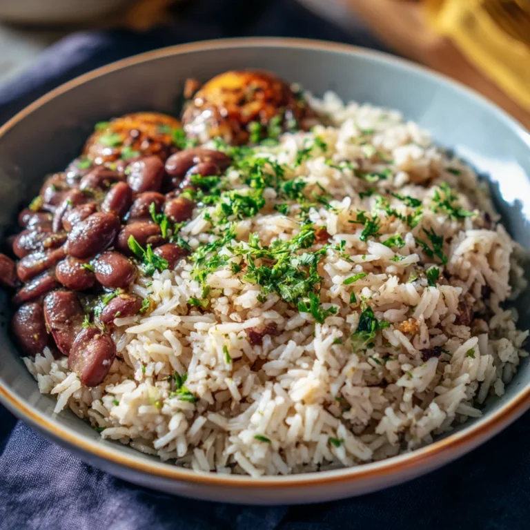 Rice and Peas Jamaican Recipe – Authentic, Comforting, and Full of Island Flavor 9 Jamaican rice and peas