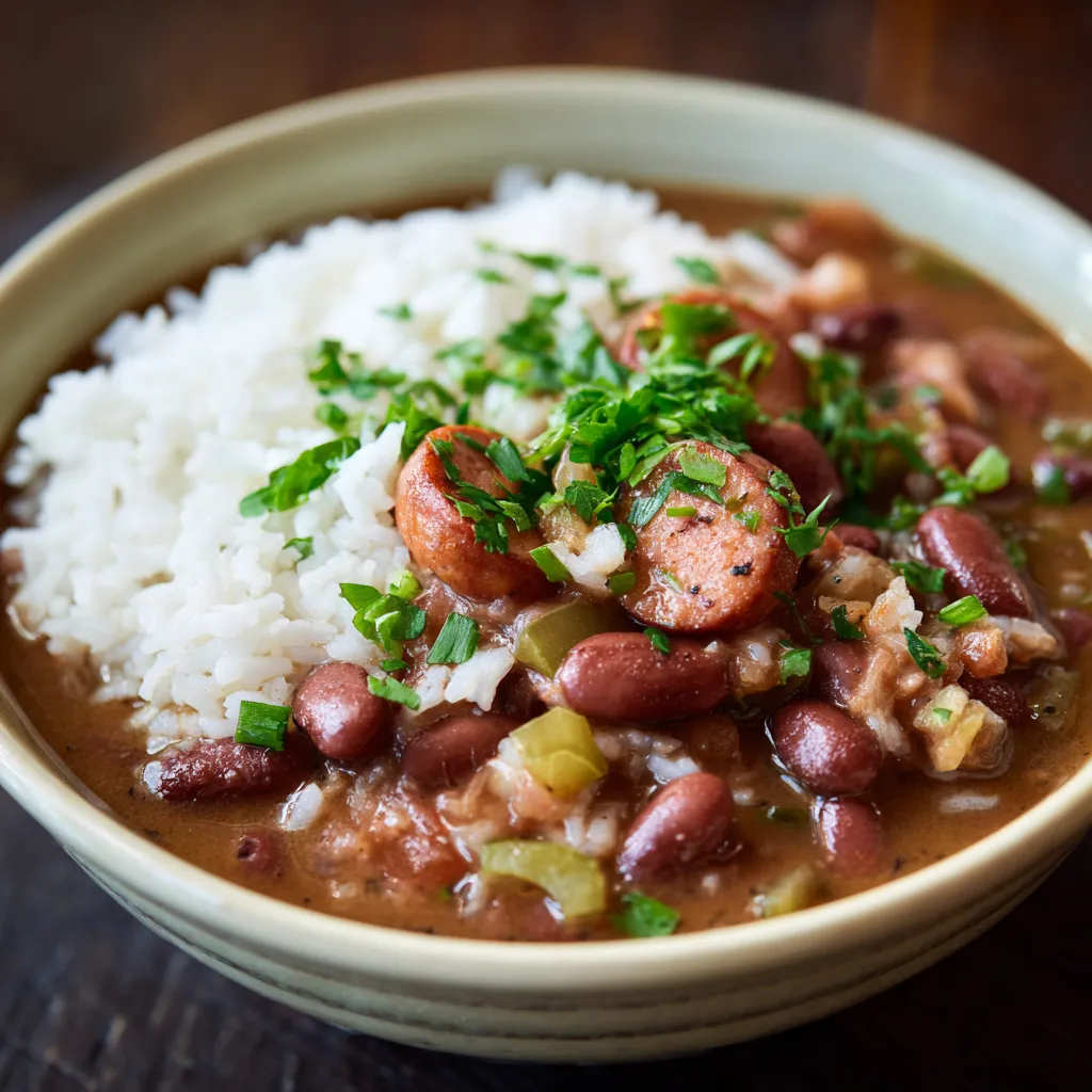 Louisiana Red Beans and Rice Recipe