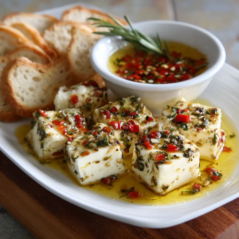 Marinated Cheese Appetizer
