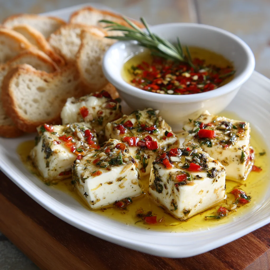 Marinated Cheese Appetizer