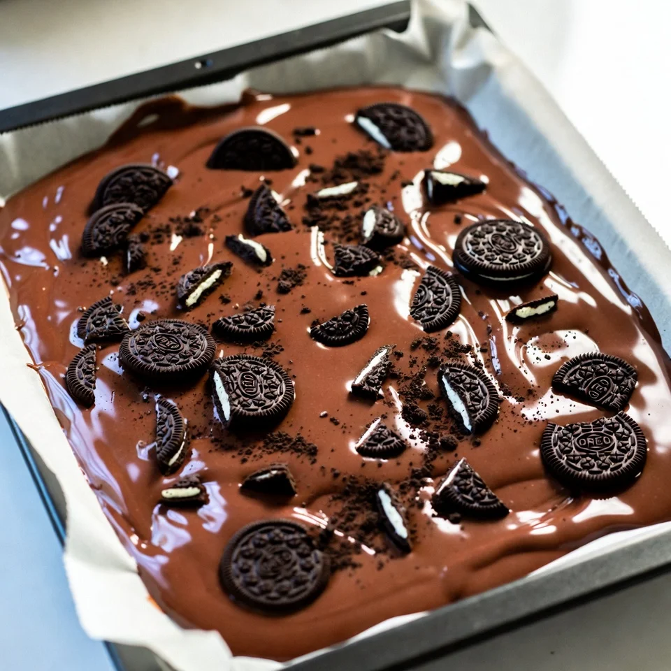 Oreo Cookie Bark Valentines Day