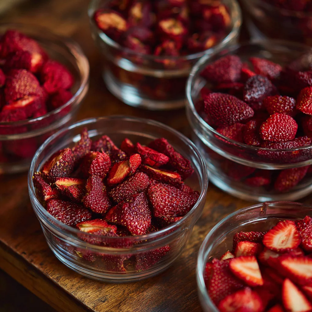 Oven Dried Strawberries – Sweet, Chewy, and Naturally Delicious 7 ingredients Oven Dried Strawberries