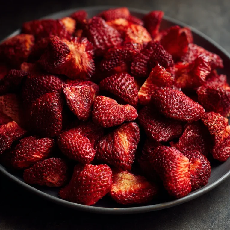Oven Dried Strawberries