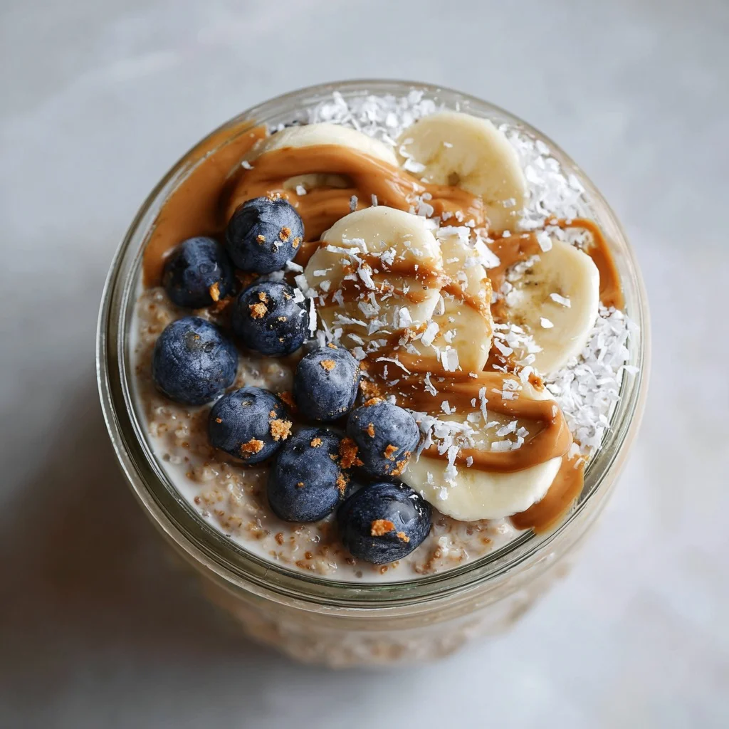 Overnight Oats With Protein Powder final serving