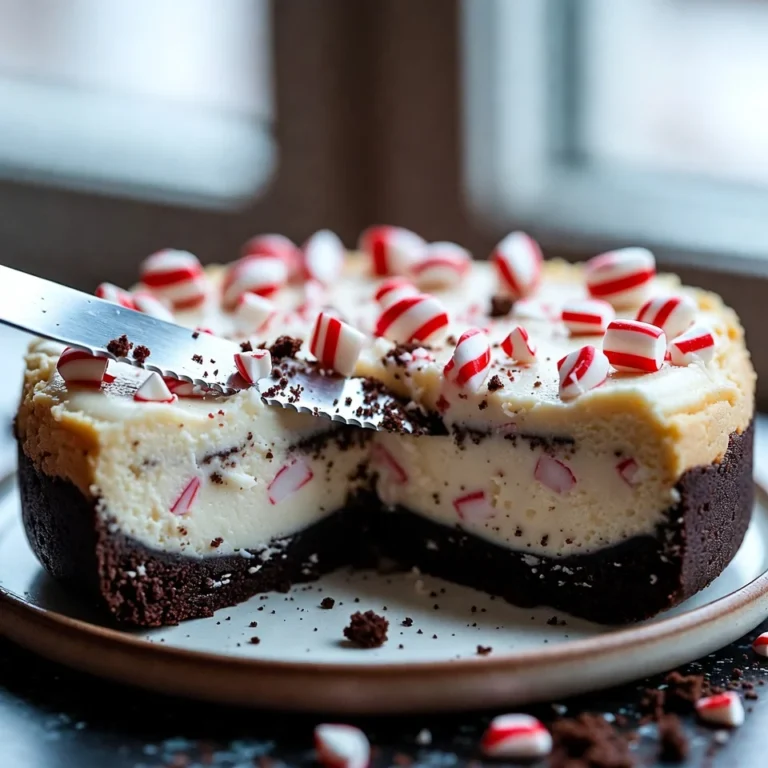 Peppermint Oreo Cheesecake – Creamy, Festive, and Perfect for the Holidays 1 Peppermint Oreo Cheesecake