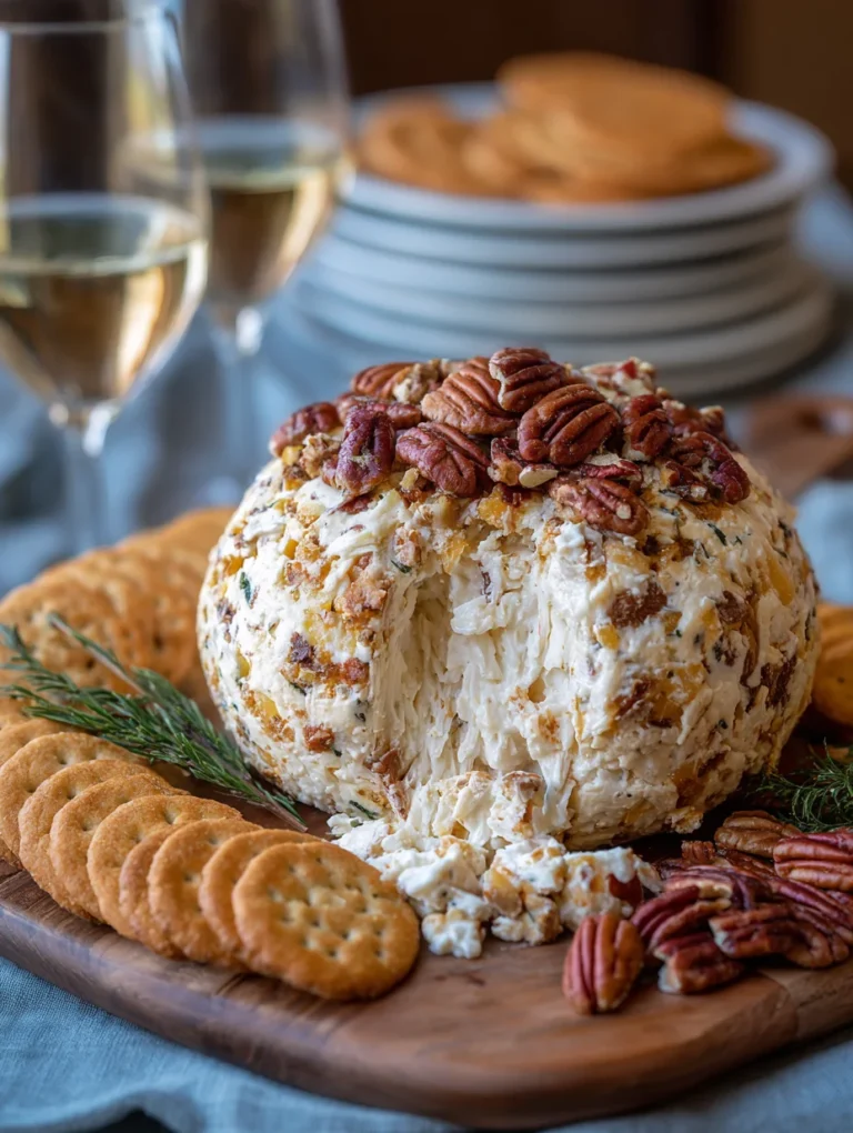 Pineapple and Pecan Cheese Ball