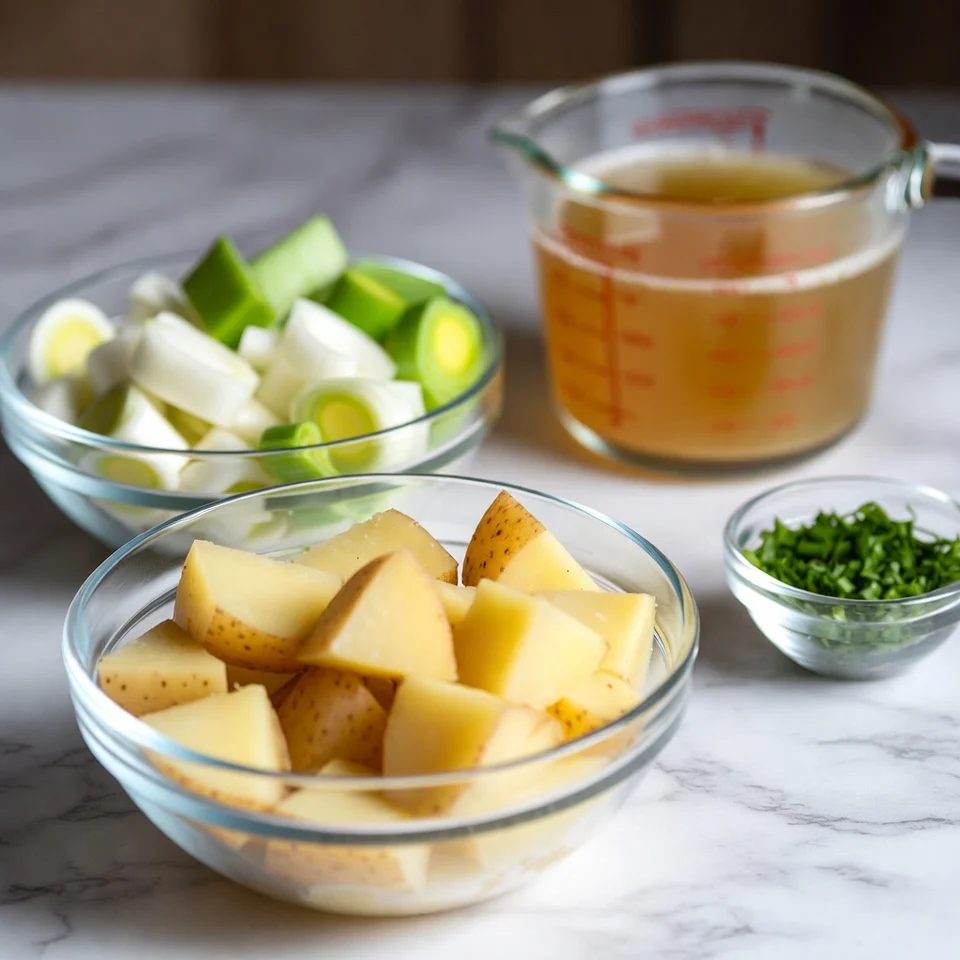 Potato Leek Soup 2 ingredients Potato Leek Soup
