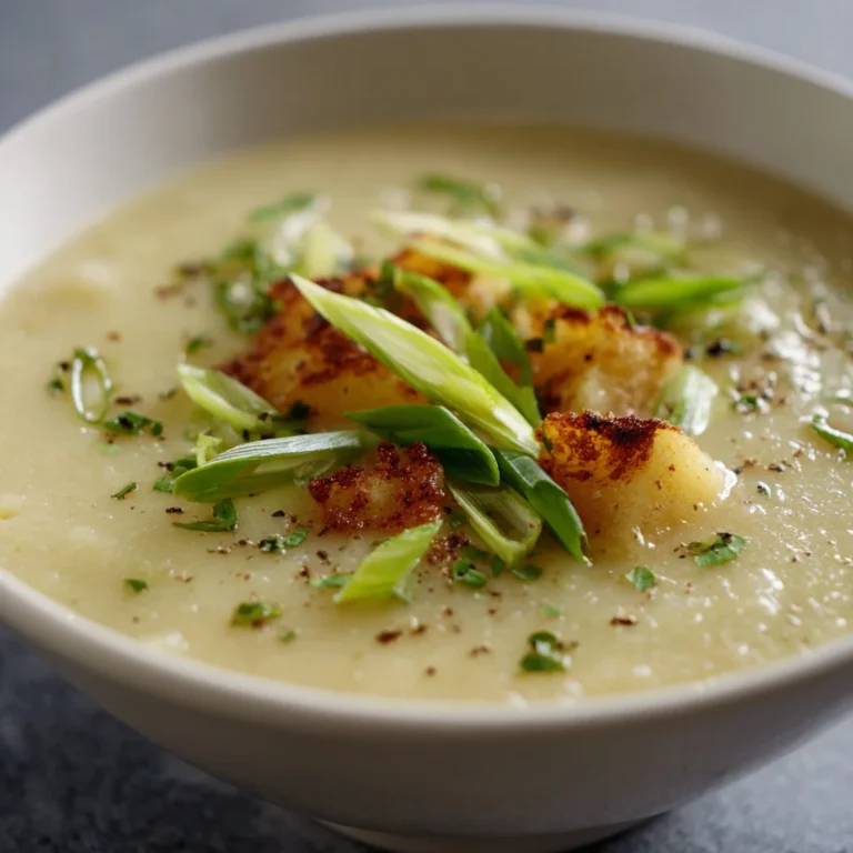 Potato Leek Soup 2 Potato Leek Soup