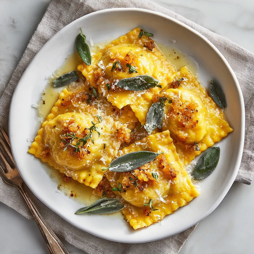 Pumpkin Ravioli Recipes 5 Pumpkin Ravioli Recipes final serving