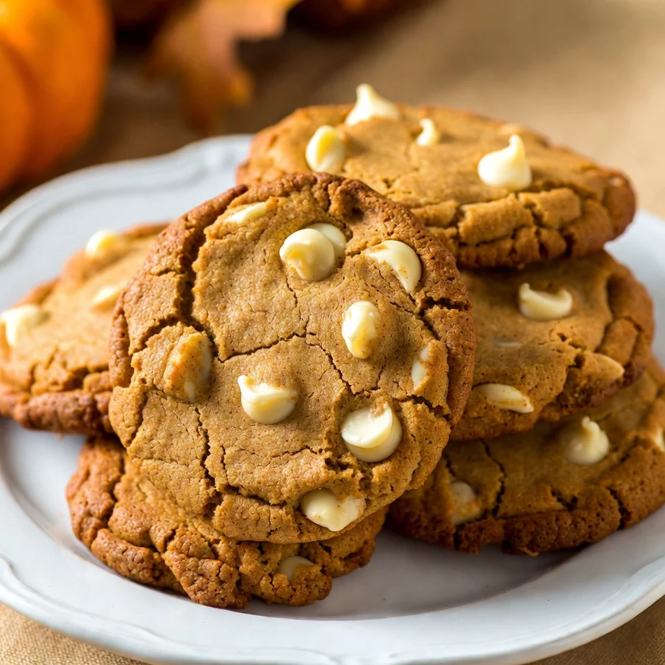 Healthy Pumpkin White Chocolate Chip Cookies 5 pumpkin white chocolate chip cookies healthy final result