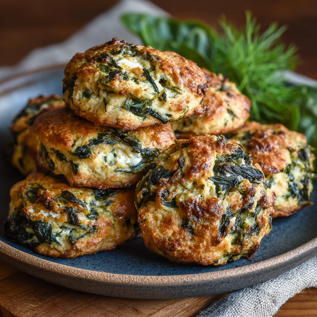 Spinach and Feta Spanakopita Cookies – Crispy, Savory, and Perfectly Snackable 7 Spinach and feta spanakopita cookies