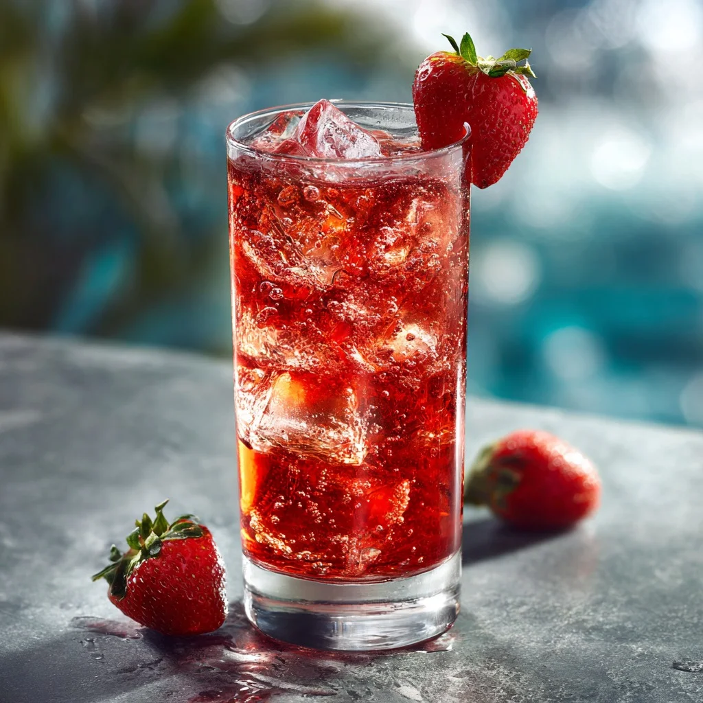 Strawberry Dirty Sprite Drink