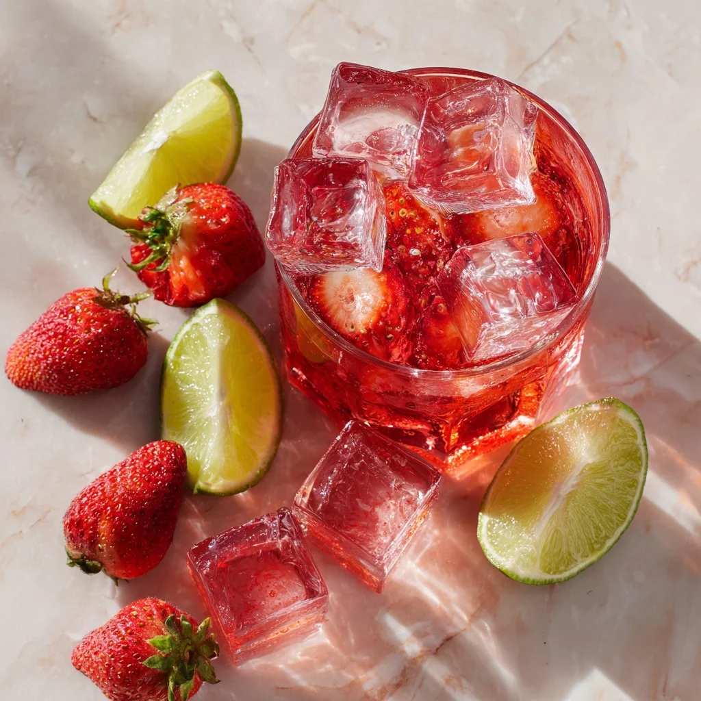 ingredients used Strawberry Dirty Sprite Drink