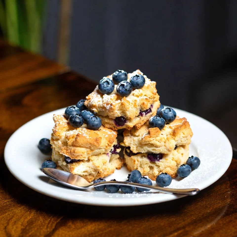 Sweet Blueberry Biscuits