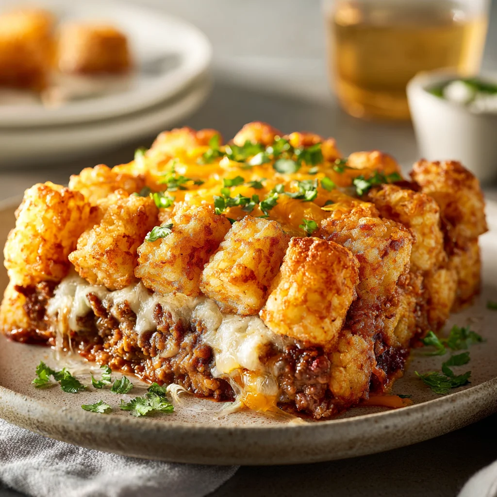 Tater Tot Meatloaf Casserole 6 Tater Tot Meatloaf Casserole