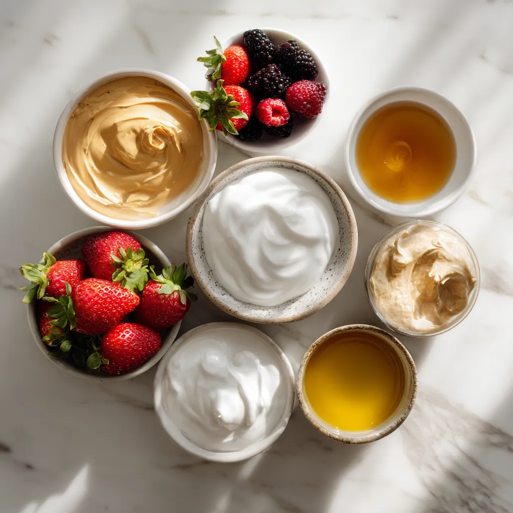 ingredients for Bionicos Cream Recipe