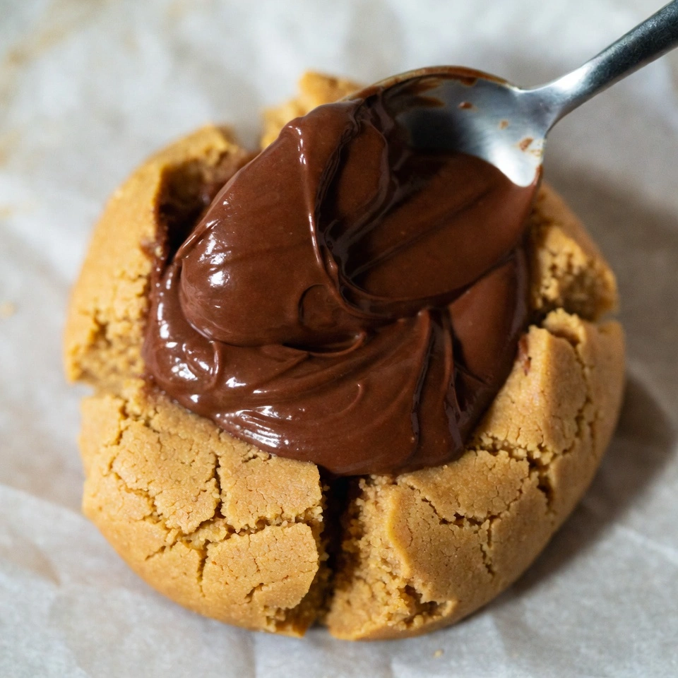 Valentine Ganache Cookies