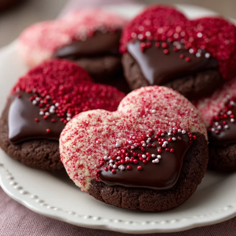 Valentine Ganache Cookies 5 Valentine Ganache Cookies