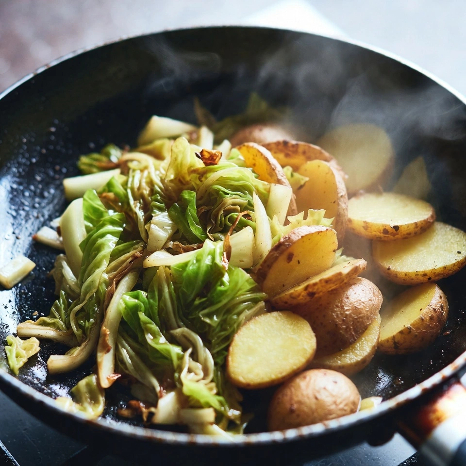 Cabbage Potatoes and Sausage 5 Cabbage Potatoes and Sausage