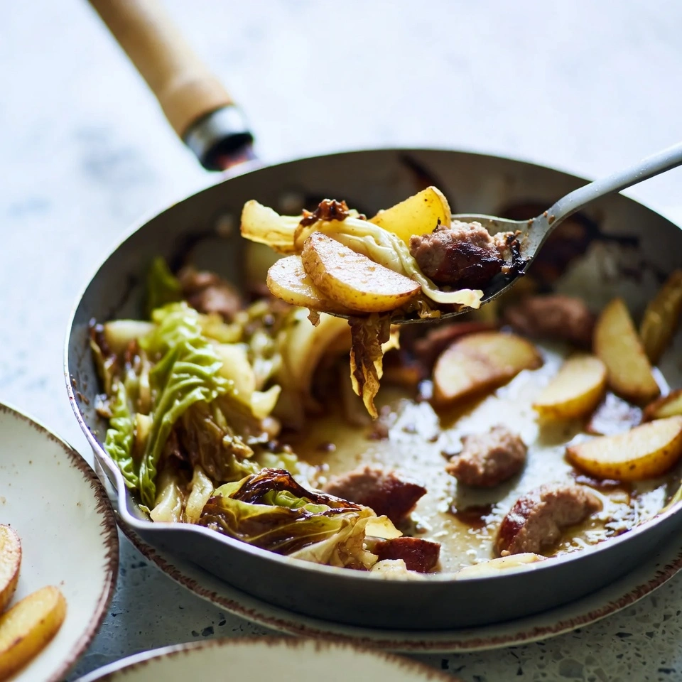 Cabbage Potatoes and Sausage 6 Cabbage Potatoes and Sausage