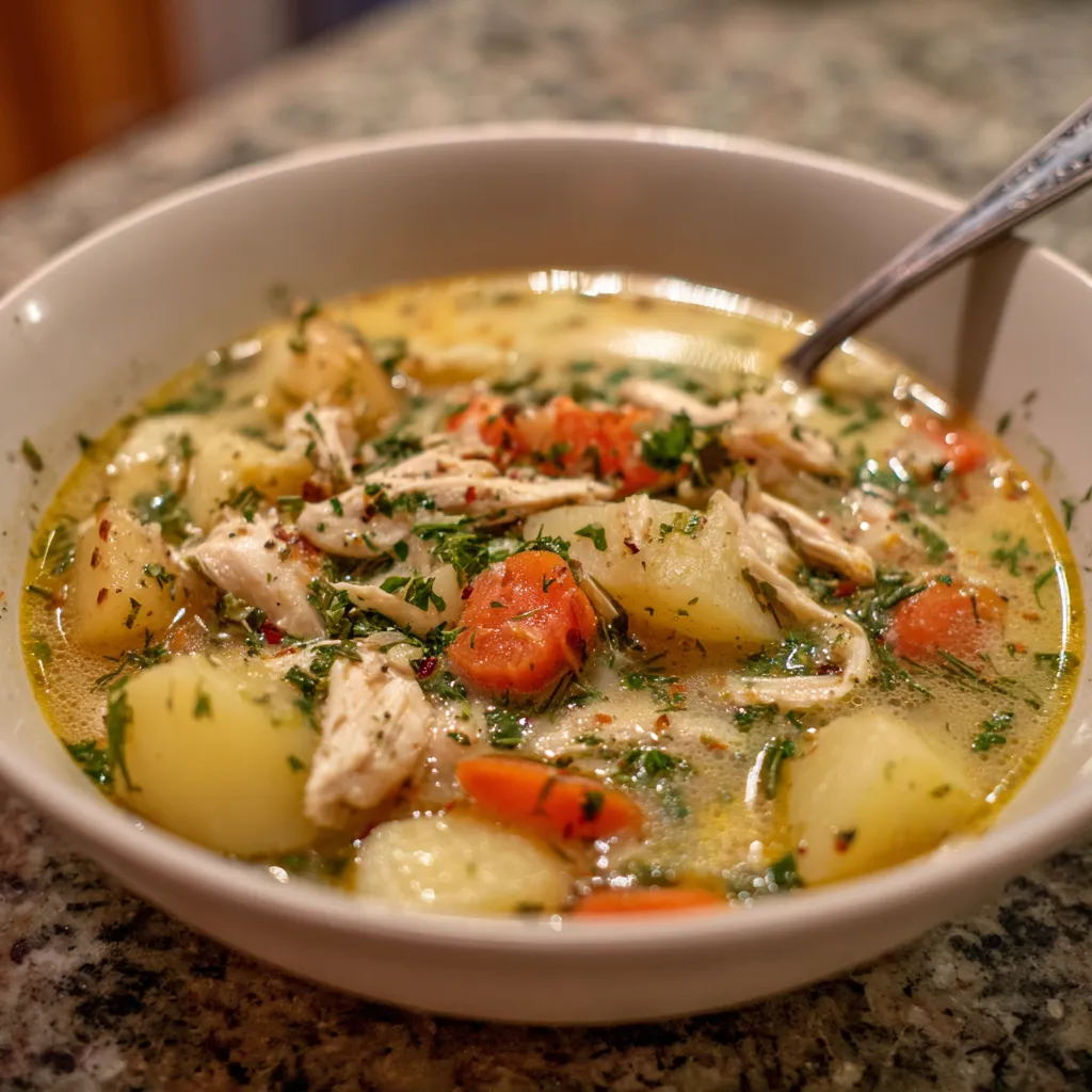 Chicken Potato Soup 7 Chicken Potato Soup
