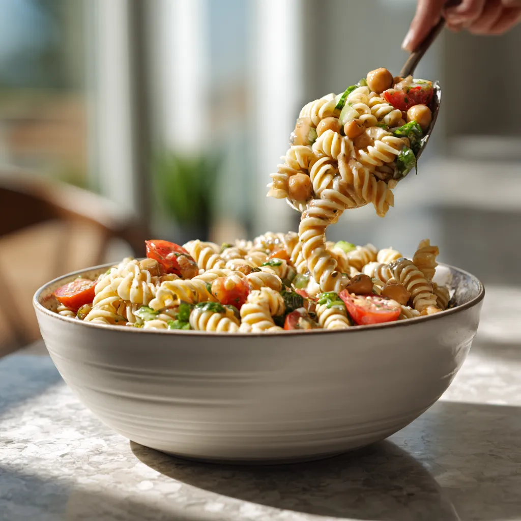 Chickpea Pasta Salad