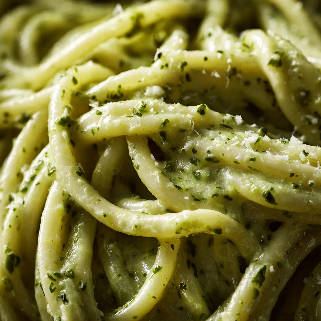 closet image of Creamy Pesto Pasta