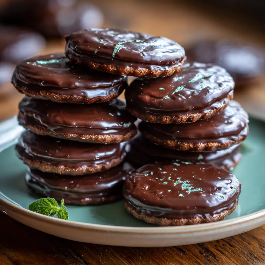Copycat Thin Mints Cookies