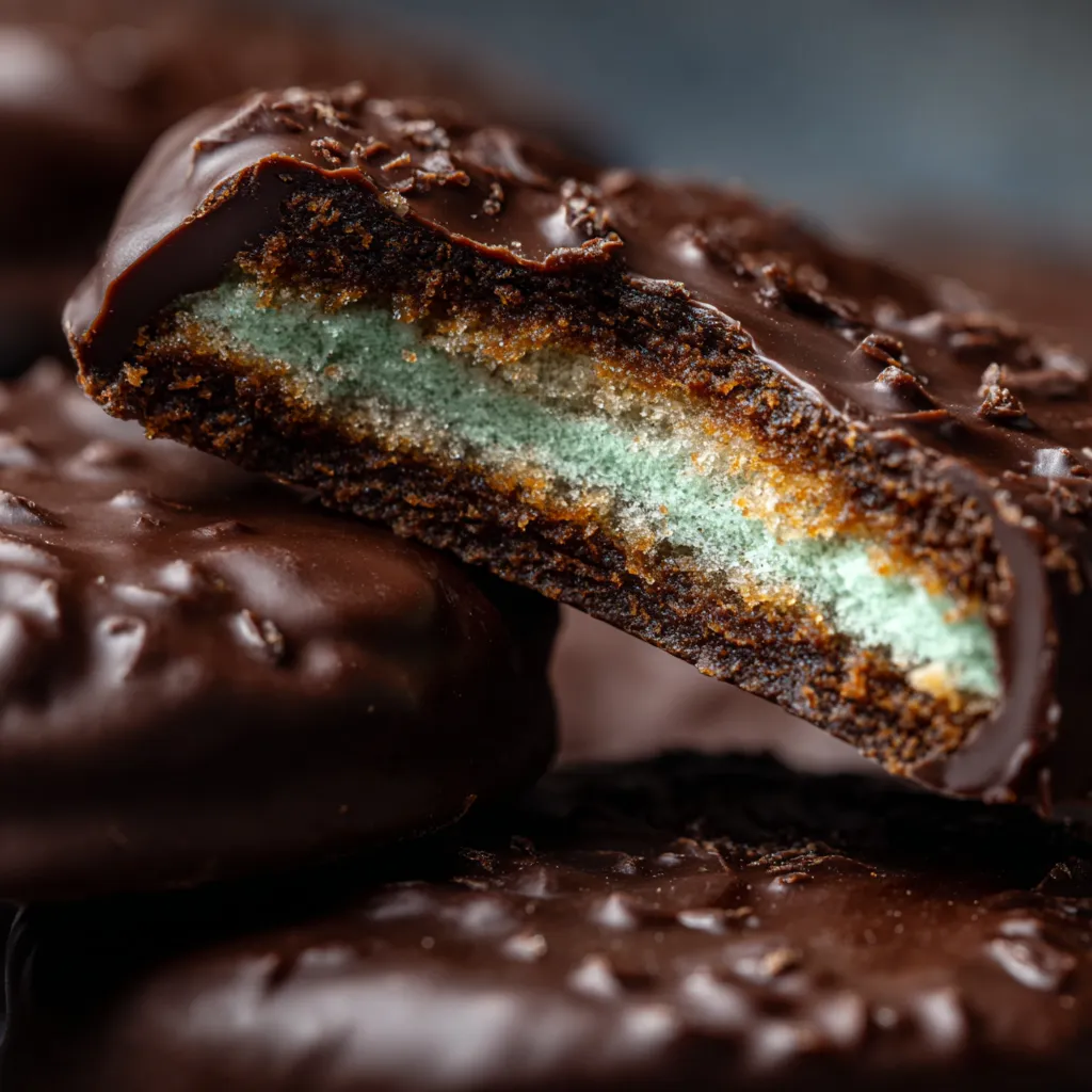 Copycat Thin Mints Cookies