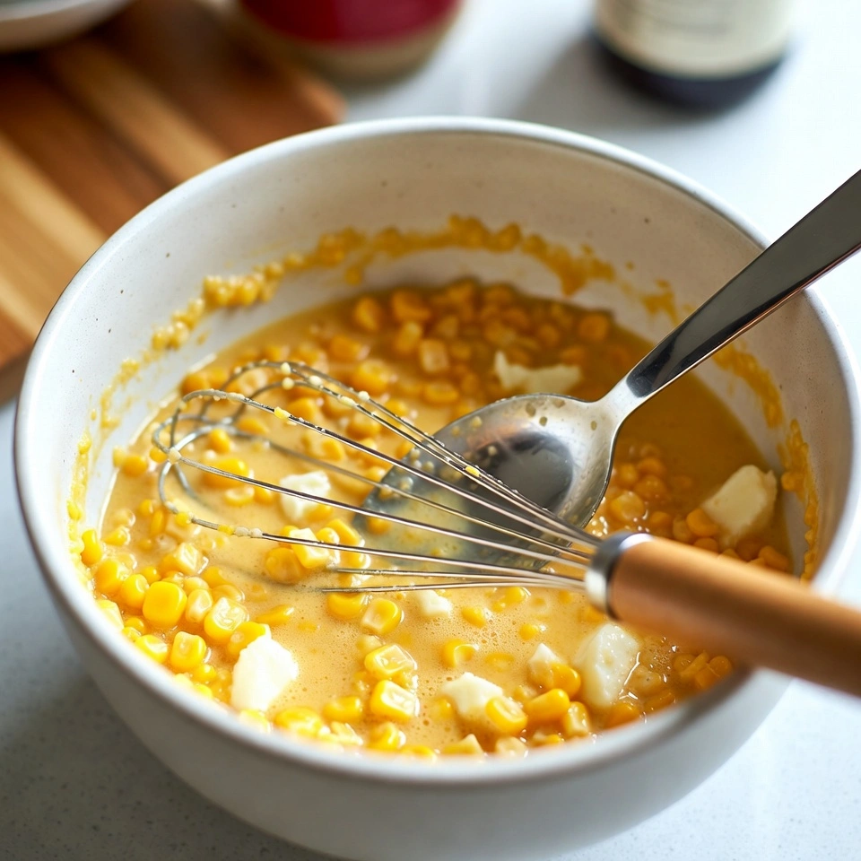 Simple Corn Casserole 4 Simple Corn Casserole