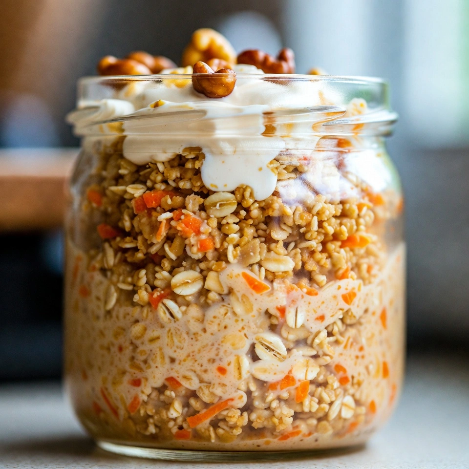 Carrot Cake Overnight Oats