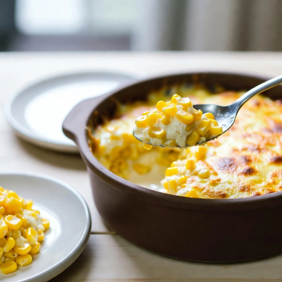 Simple Corn Casserole 6 serving the Simple Corn Casserole