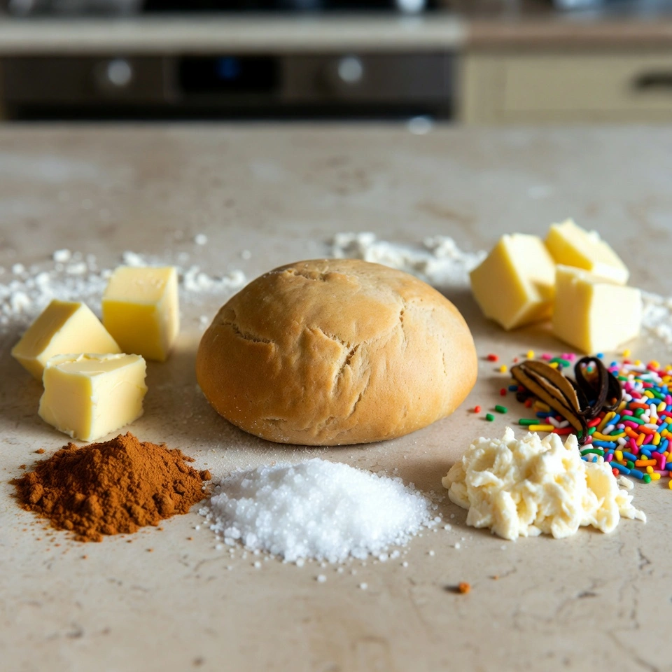 Birthday Cake Cinnamon Rolls 3 ingredients Birthday Cake Cinnamon Rolls