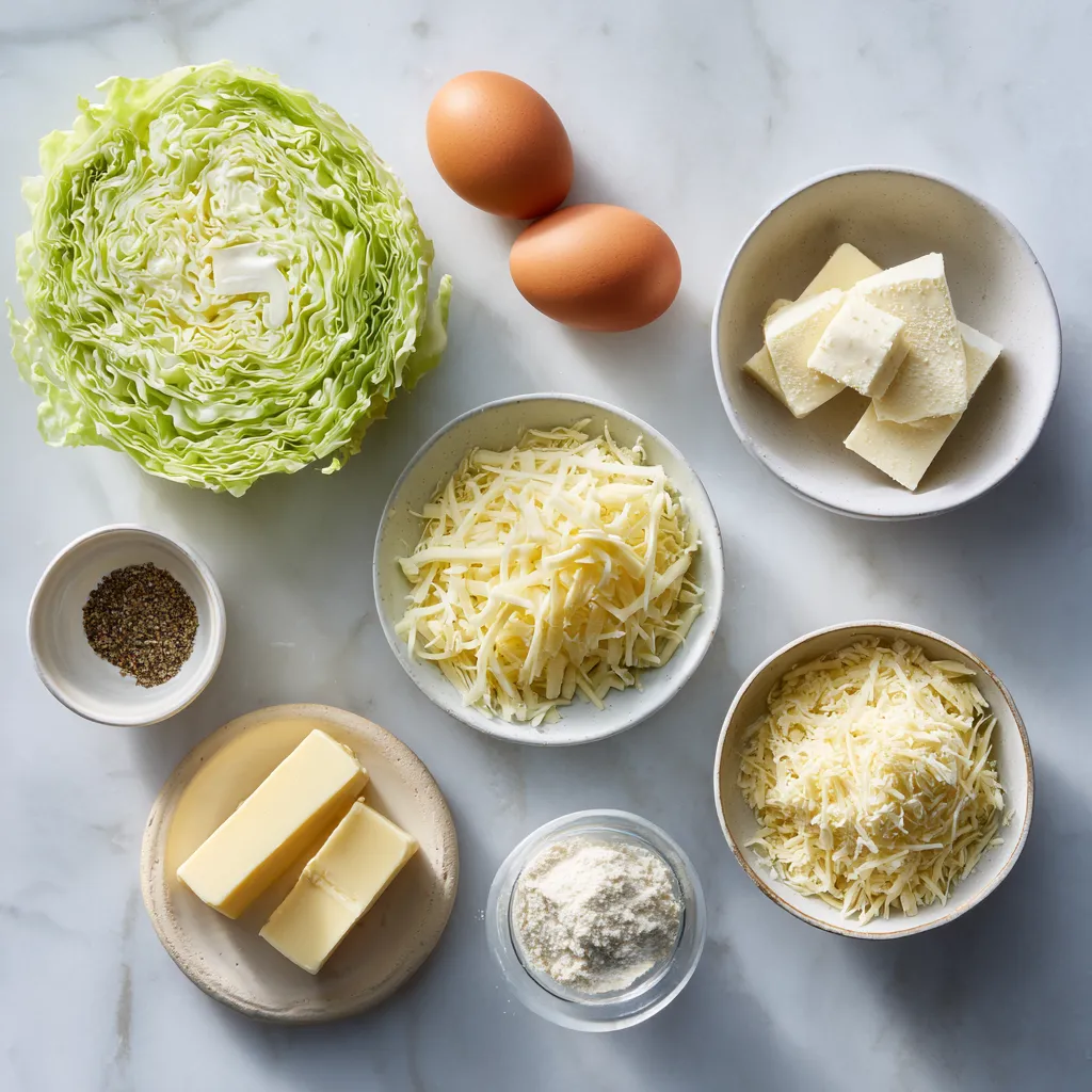 Low-Carb Cheesy Cabbage Casserole 3 low-carb cheesy cabbage casserole