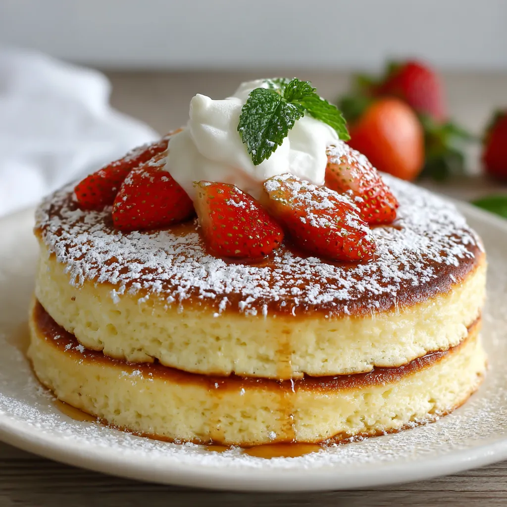 Fluffy Japanese Soufflé Pancakes 7 Fluffy Japanese Soufflé Pancakes Recipe