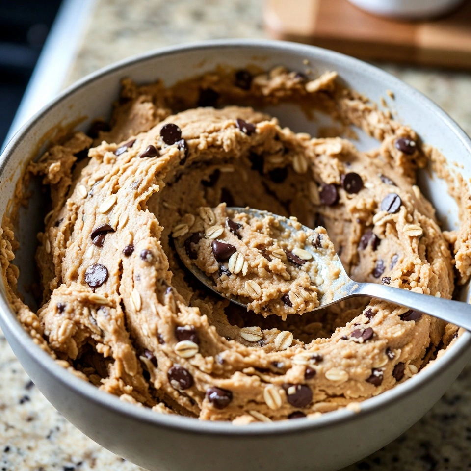Oatmeal Chocolate Chip Cookie Recipe That’s Chewy, Cozy, and Irresistible 4 mixing Oatmeal Chocolate Chip Cookie