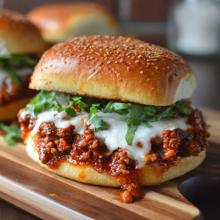 Pepperoni Pizza Sloppy Joes